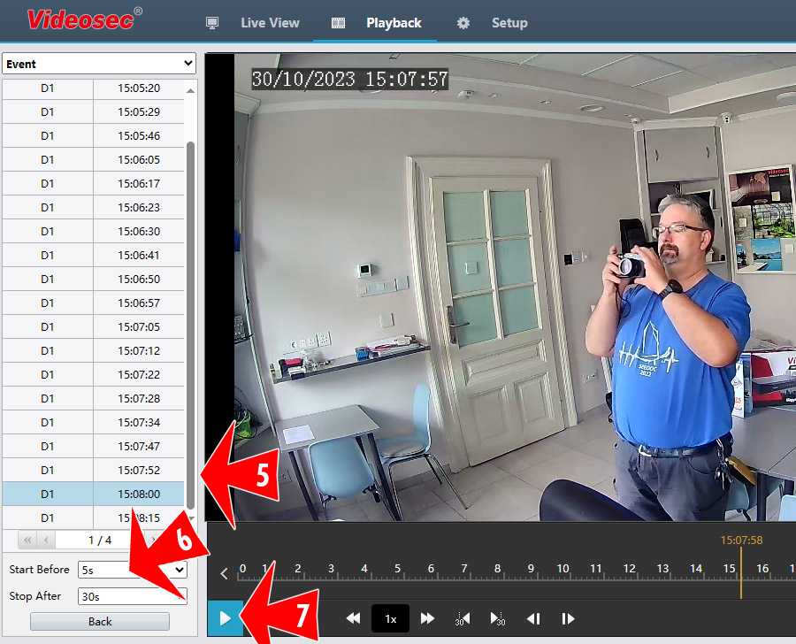 Videosec IQ analitika