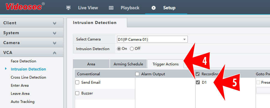 Videosec IQ analitika